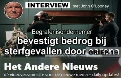 Interview: Begrafenisondernemer bevestigt bedrog bij sterfgevallen door griep-19