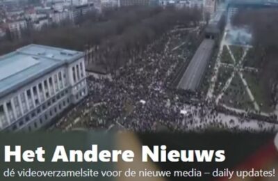 Drone beelden Brussel – demo 23-01-22