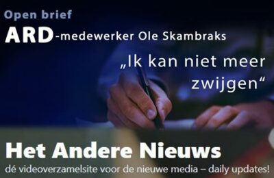 ARD-medewerker Ole Skambraks: “Ik kan niet meer zwijgen” – Nederlands ondertiteld