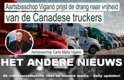 Aartsbisschop Viganò prijst de drang naar vrijheid van de Canadese truckers
