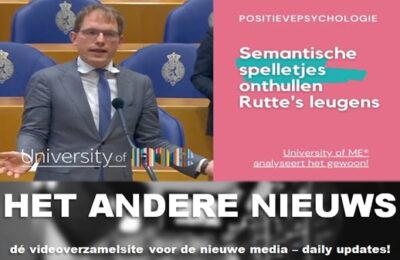 Semantische spelletjes onthullen de leugens van Rutte en de globalistische plannen van D66