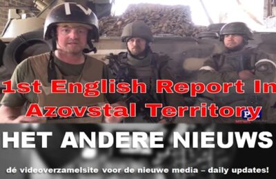 Patrick Lancaster: Inside Azovstal Territory: Eerste westerse journalist binnen Azovstal in Marioepol