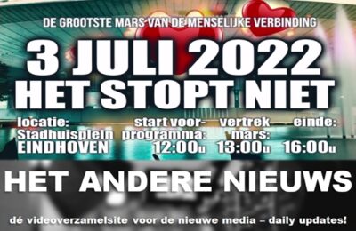 Samen voor Nederland, 3 juli Eindhoven – Het stopt niet!