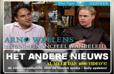 Arno Wellens kondigt zijn dikke Eurobijbel aan over 30 jaar financieel wanbeleid