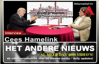 Media voert propagandaoorlog tegen Satan Poetin. Ab Gietelink interviewt Prof. Cees Hamelink.