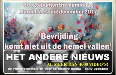 Marcel Messing ‘Bevrijding komt niet uit de hemel vallen’