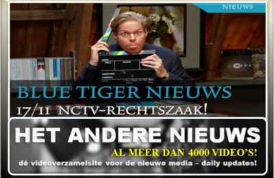 Blue Tiger nieuws: 17/11 NCTV rechtszaak en nieuwe gasten in de studio!