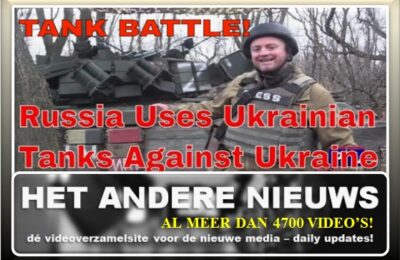 Patrick Lancaster: Russische troepen gebruiken buitgemaakte Oekraïense tanks tegen Oekraïne.