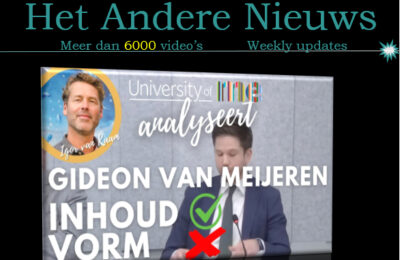 FvD Gideon van Meijeren: denk aan je presentatie!