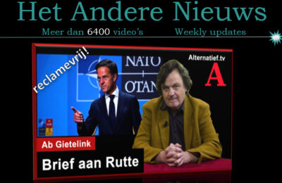 Afscheidsbrief aan premier Rutte. Afzender Ab Gietelink
