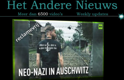 Oekraïense neonazi’s poseert met Hitler-citaat bij Auschwitz memoria – Nederlands ondertiteld