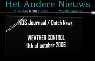 NOS Journaal, oktober 2006 – Weermodificatie